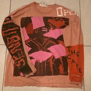 Come Tees All Over Print Long Sleeve The Cave Tee